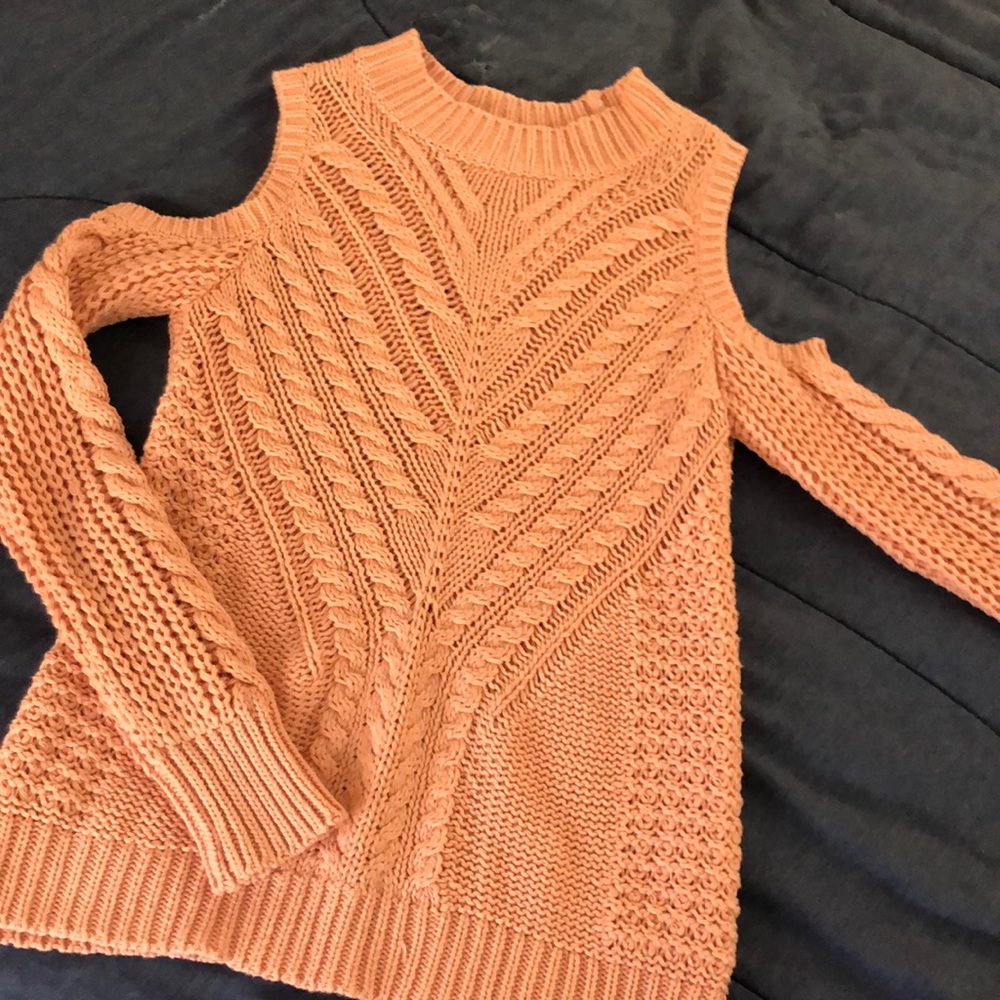 Aeropostale Open Shoulder Sweater
